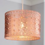 Rinlo Metal Fretwork Pendant Copper