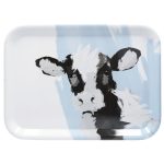 Farmyard Large Melamine Tray Multi coloured