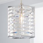 Nelas 5 Sided Acrylic Prism Pendant Clear