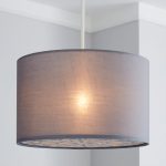 Camelle Cut out Diffuser Pendant Grey