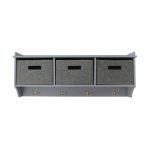 Huntingdon Wall Storage Unit Grey