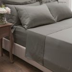 Dorma 300 Thread Count 100% Cotton Sateen Plain Mink Flat Sheet Mink