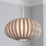 Elements Monte Fabric Urchin Pendant Grey