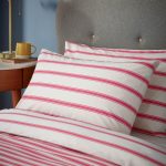 Joules Sail Stripe Red Housewife Pillowcase Red