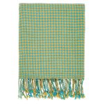 Helena Springfield Oceanic Woven Throw Blue