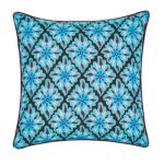 V&A Twilight Garden Jade Cushion Jade