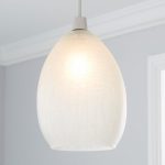Akola Crackle Glass Pendant Easy Fit Pendant Grey