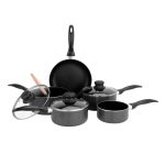 Spectrum Dark Grey 5 Piece Pan Set Grey