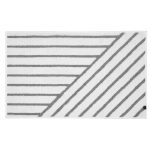 Emma Willis Klara Stripe Bath Mat Grey