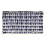 Mikasa Azores Dash Serving Platter Blue