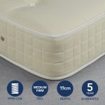 Fogarty Value Orthopaedic Open Coil Mattress White