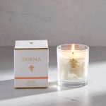 Dorma Orange and Bergamot Wax Fill Candle White
