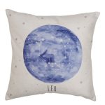 Zodiac Leo Cushion Purple