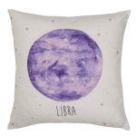 Zodiac Libra Cushion Blue