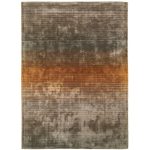 Holborn Stripe Rug Orange