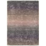 Holborn Stripe Rug Brown