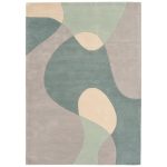 Matrix Arc Rug Blue