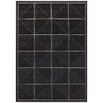 Patio Check Rug Charcoal