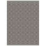 Patio Diamond Rug Black