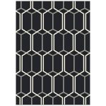 Patio Geo Rug Charcoal