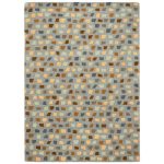 Reef Pixel Rug MultiColoured