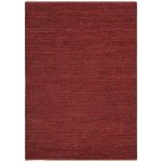 Jute Soumak Rug Red