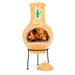 Cardon Clay Chimenea Brown