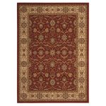 Nourison Persian Crown 1 Brick Rug Red