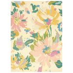Reef Floral Rug Pink