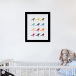 Birds Wall Art MultiColoured