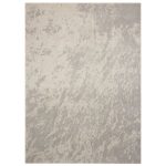 Nourison Maxell 12 Ivory and Grey Rug Natural