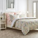 Dorma Ava Blossom 100% Cotton Reversible Duvet Cover and Pillowcase Set Green