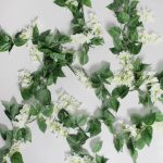 Pack of 6 Lilac Garland Cream (Natural)