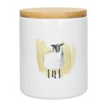 Farmyard Sheep Storage Canister Multi coloured