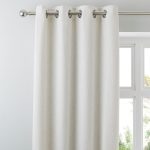 Purity Natural Eyelet Curtains Natural
