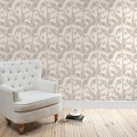5A Fifth Avenue Yara Natural Pearlescent Wallpaper Natural