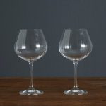 Set of 2 Optic Gin Glasses Clear