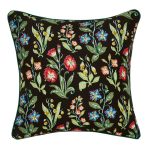V&A Campion Black Cushion Black
