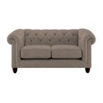 Harrogate Chesterfield 2 Seater Sofa Alpha Oatmeal