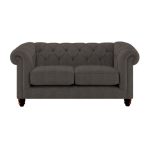 Harrogate Chesterfield 2 Seater Sofa Como Taupe