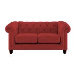 Harrogate Chesterfield 2 Seater Sofa Sherlock Ruby