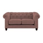 Harrogate Chesterfield 2 Seater Sofa Sundance Blush