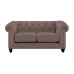 Harrogate Chesterfield 2 Seater Sofa Windsor Mink