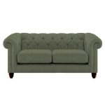 Harrogate Chesterfield 3 Seater Sofa Colton Green