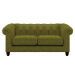 Harrogate Chesterfield 3 Seater Sofa Sundance Moss