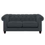 Harrogate Chesterfield 3 Seater Sofa Topaz Charcoal