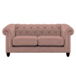 Harrogate Chesterfield 3 Seater Sofa Topaz Rose