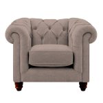 Harrogate Chesterfield Armchair Sherlock Mink