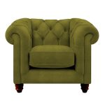 Harrogate Chesterfield Armchair Sundance Moss