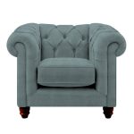 Harrogate Chesterfield Armchair Sundance Seafoam